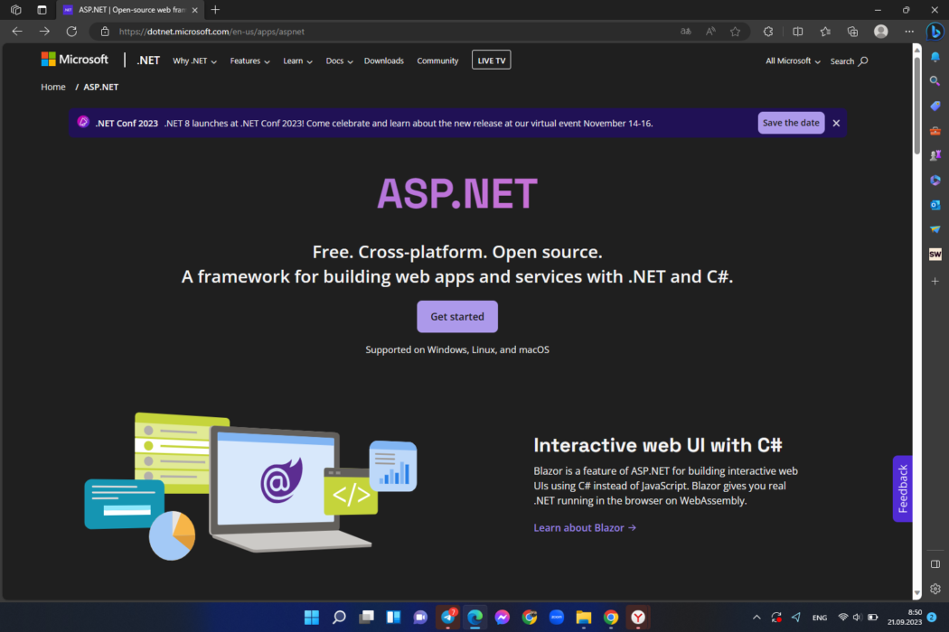 ASP.NET Home Page