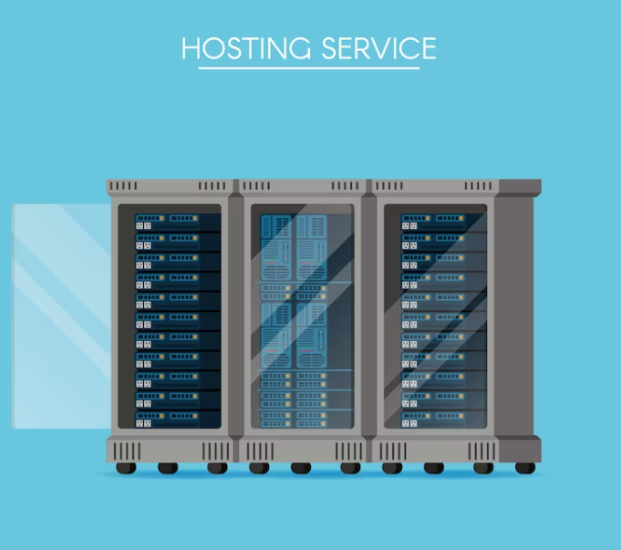 hosting service - data storage center