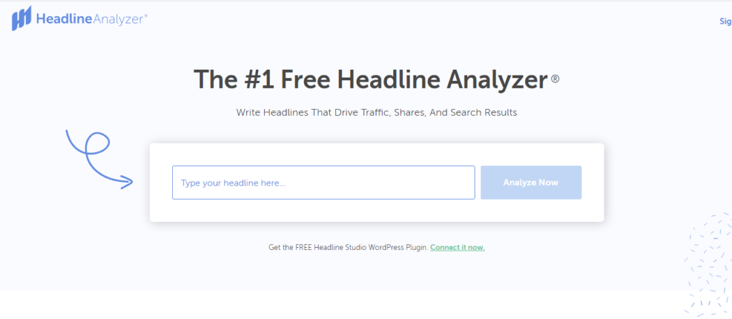 CoSchedule Headline Analyzer Website Homepage