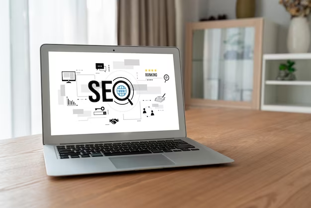 SEO On Laptop