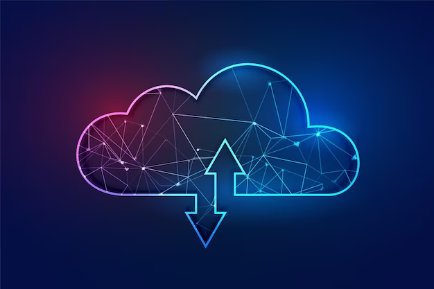 A cloud of vector stripes with arrows